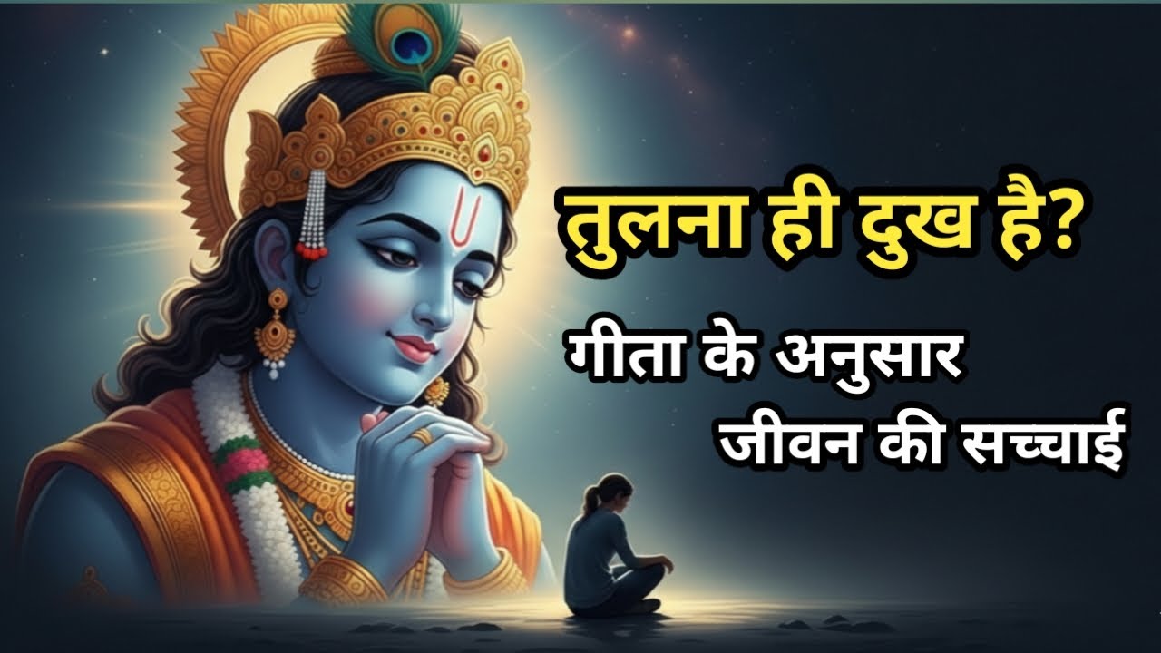 दूसरों से तुलना करना क्यों दुख देता है? | गीता के अनुसार जीवन की सच्चाई