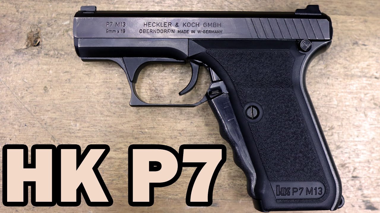 HK P7 – Un Pistolet Innovant pour la Police Allemande