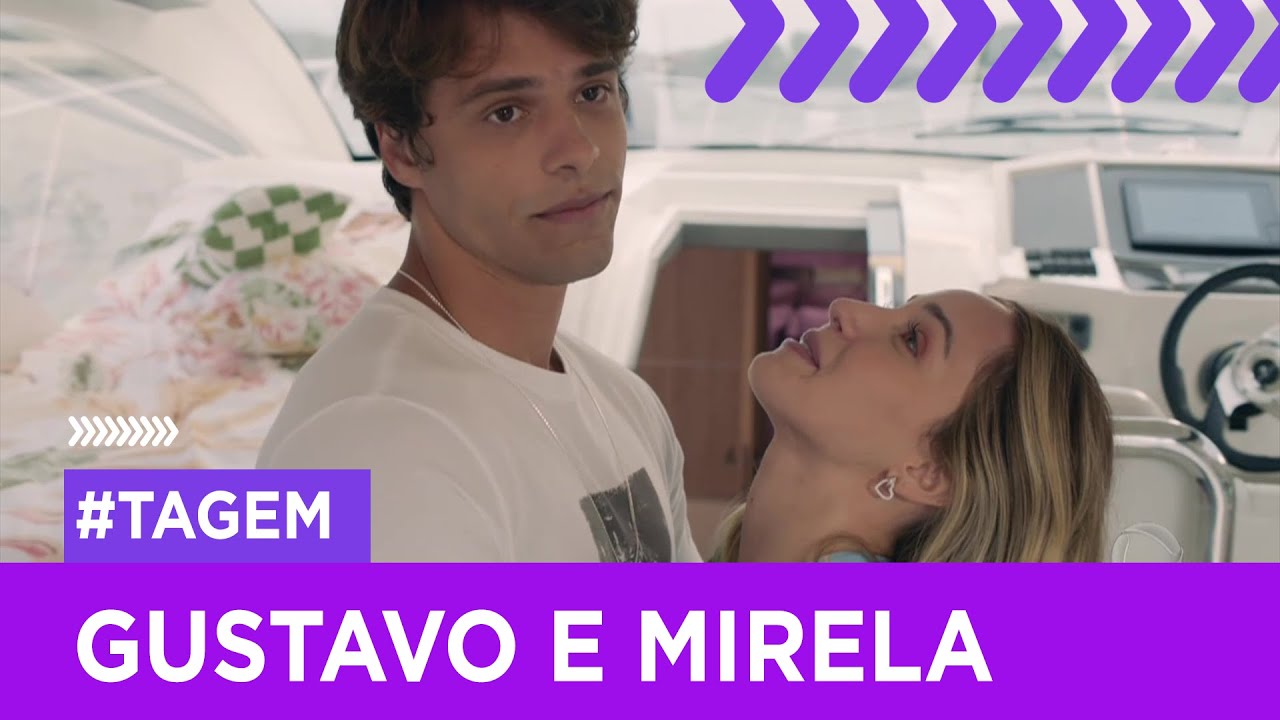 Gustavo surpreende Mirela ao convidá-la para passeio de lancha | TAGEM