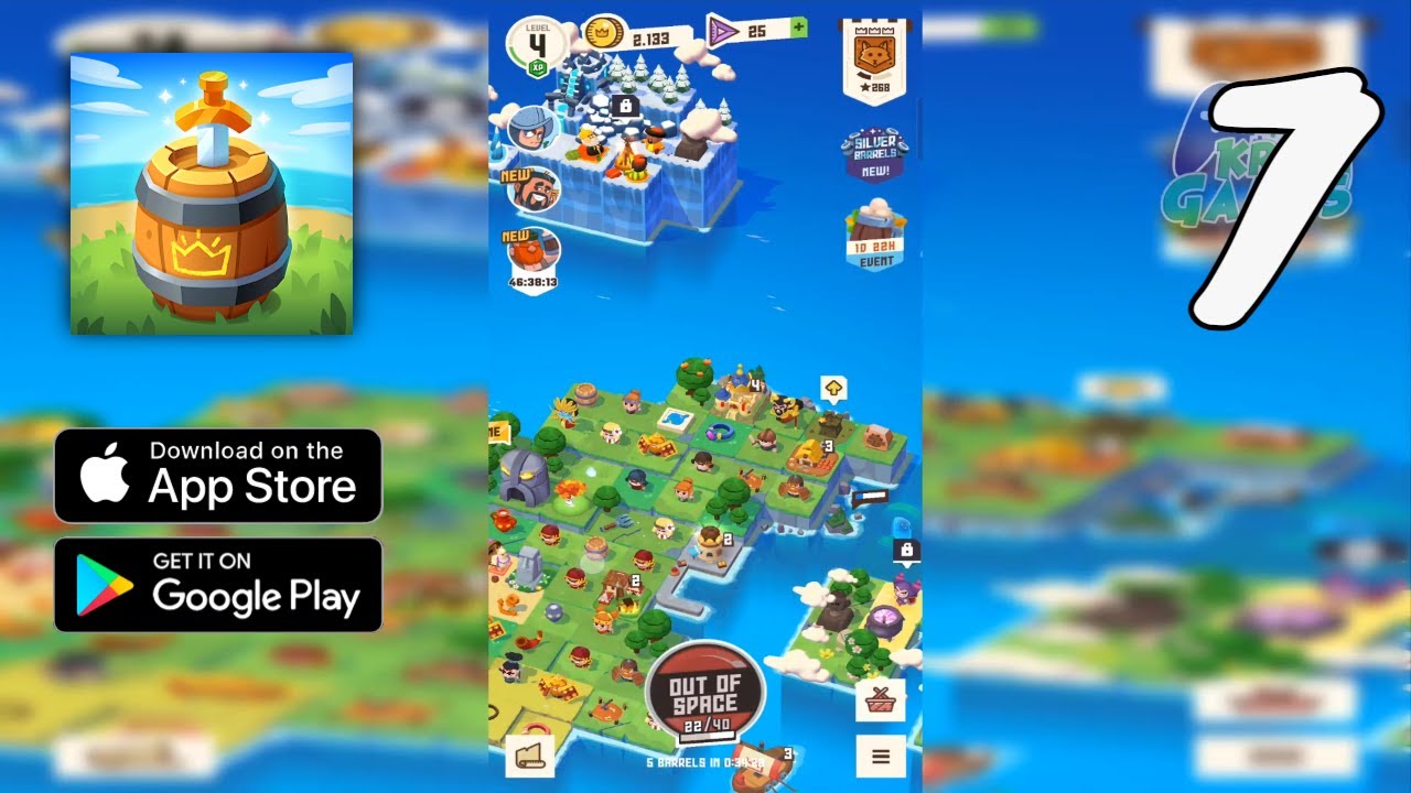 Merge Stories - Merge games Gameplay Part 7 All Levels (Android, IOS)