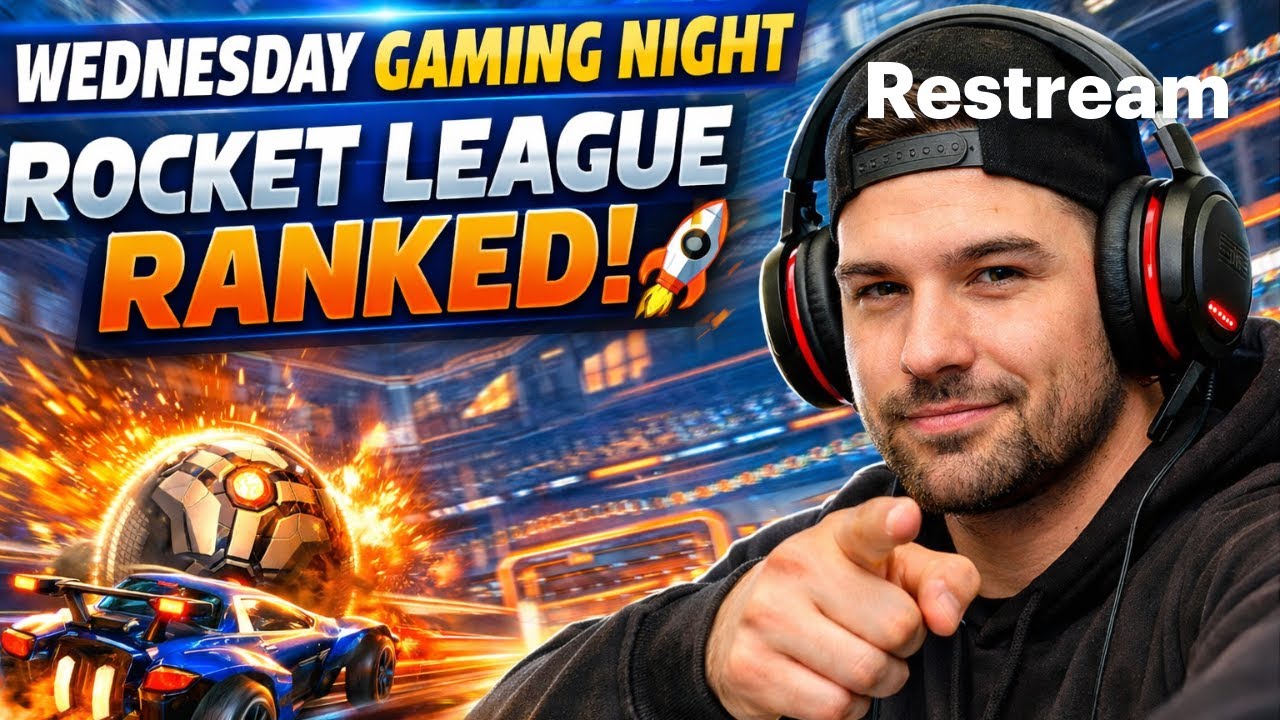 🎮 Wednesday Gaming Night | Rocket League Ranked 🚀