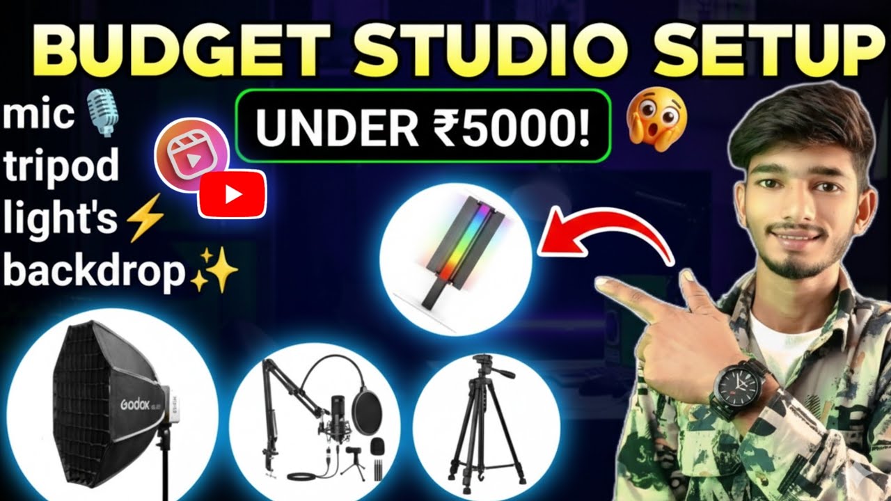 Budget studio set up under 5K