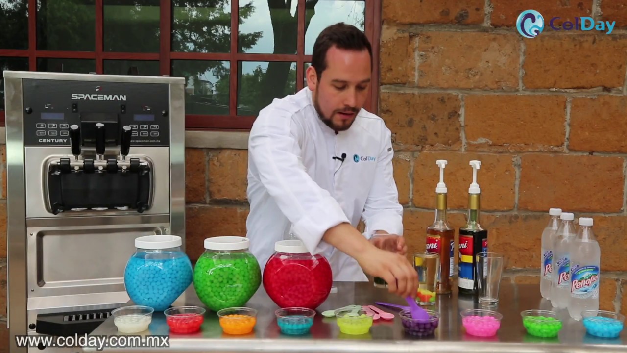 CÓMO HACER SODAS ITALIANAS |  PERLAS EXPLOSIVAS |  COLDAY