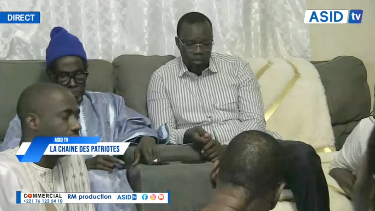 🛑DIRECT: Ziar du Président  SONKO  chez serigne Abdou Bahi Mbacké dans le département de Guinguineo