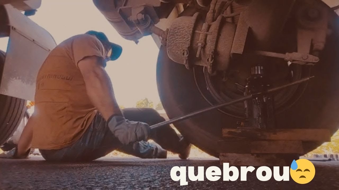 A RODA QUEBROU | TIVE QUE ARRUMAR SOZINHO