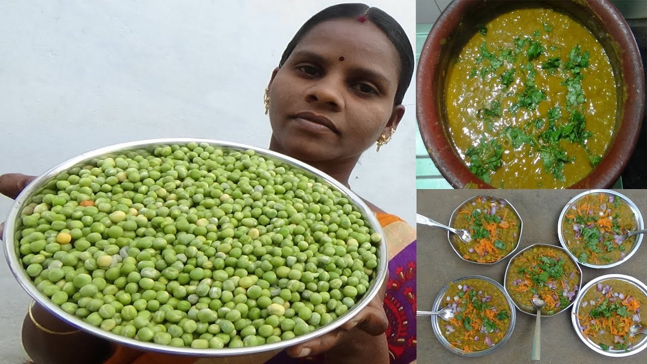 வண்டிக்கடை சுவையில் பட்டாணி மசாலா  / Green Peas Masala / Beach Sundal Masala,