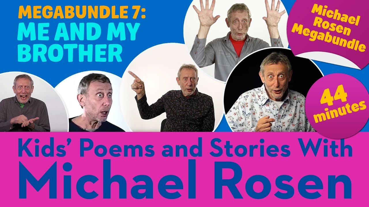 Michael Rosen Brother Poems | Megabundle 7 🛫| Kids' Poems and Stories with Michael Rosen