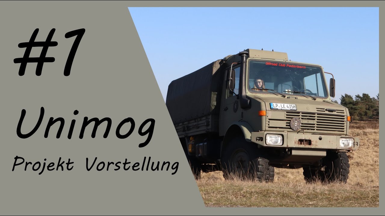 Unimog 1300L Camper #01 - Projekt-Vorstellung × LUKAS-4WD