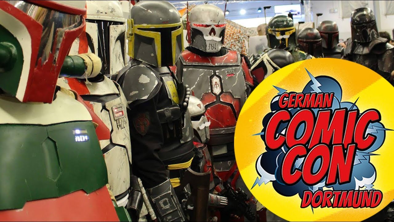 Mando Mercs at German Comic Con Dortmund 2017