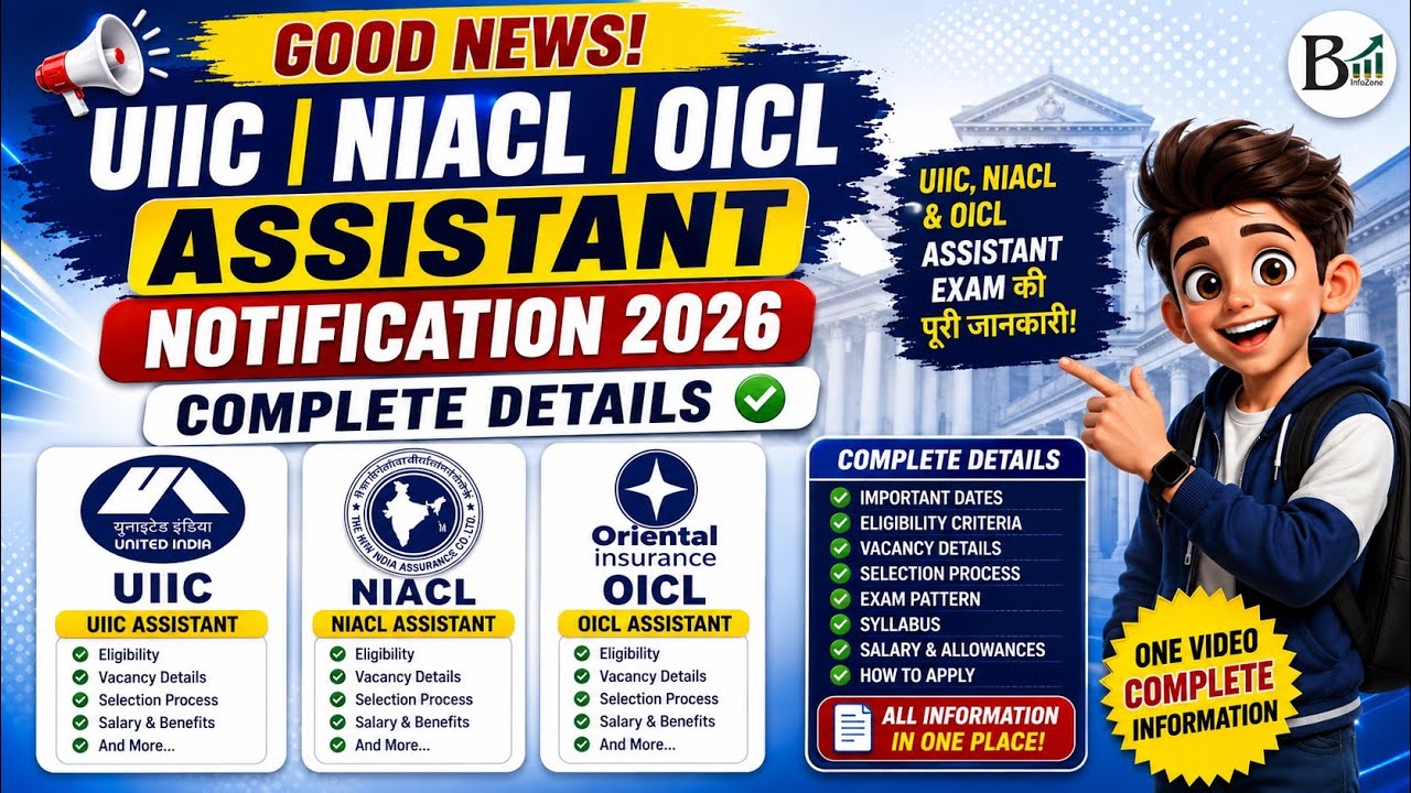 🚨 GOOD NEWS! UIIC Assistant 2026 | NIACL Assistant | OICL Assistant Notification Big Update 🔥
