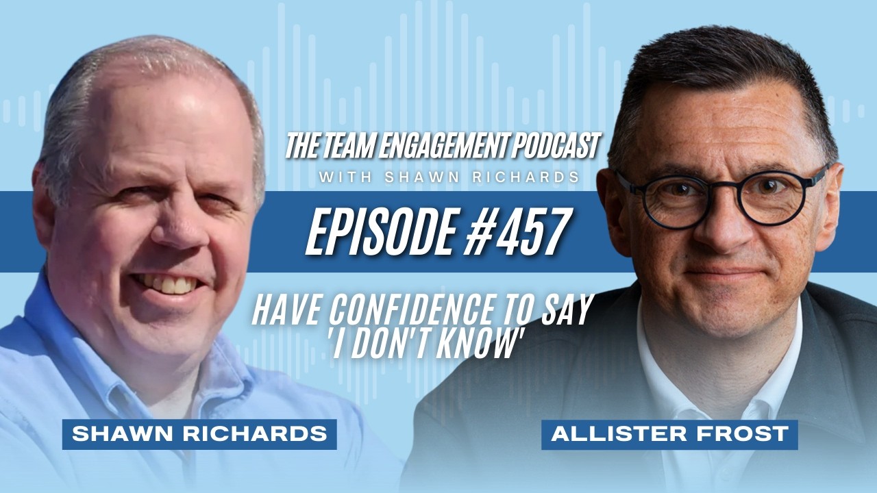 Have Confidence to Say 'I Don't Know' | Allister Frost