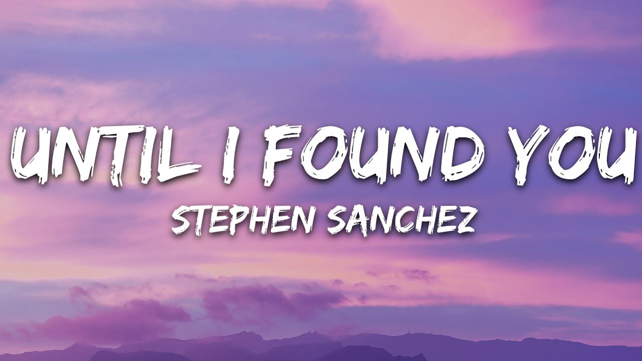 Stephen Sanchez - Until I Found You (Lyrics) Piano Version