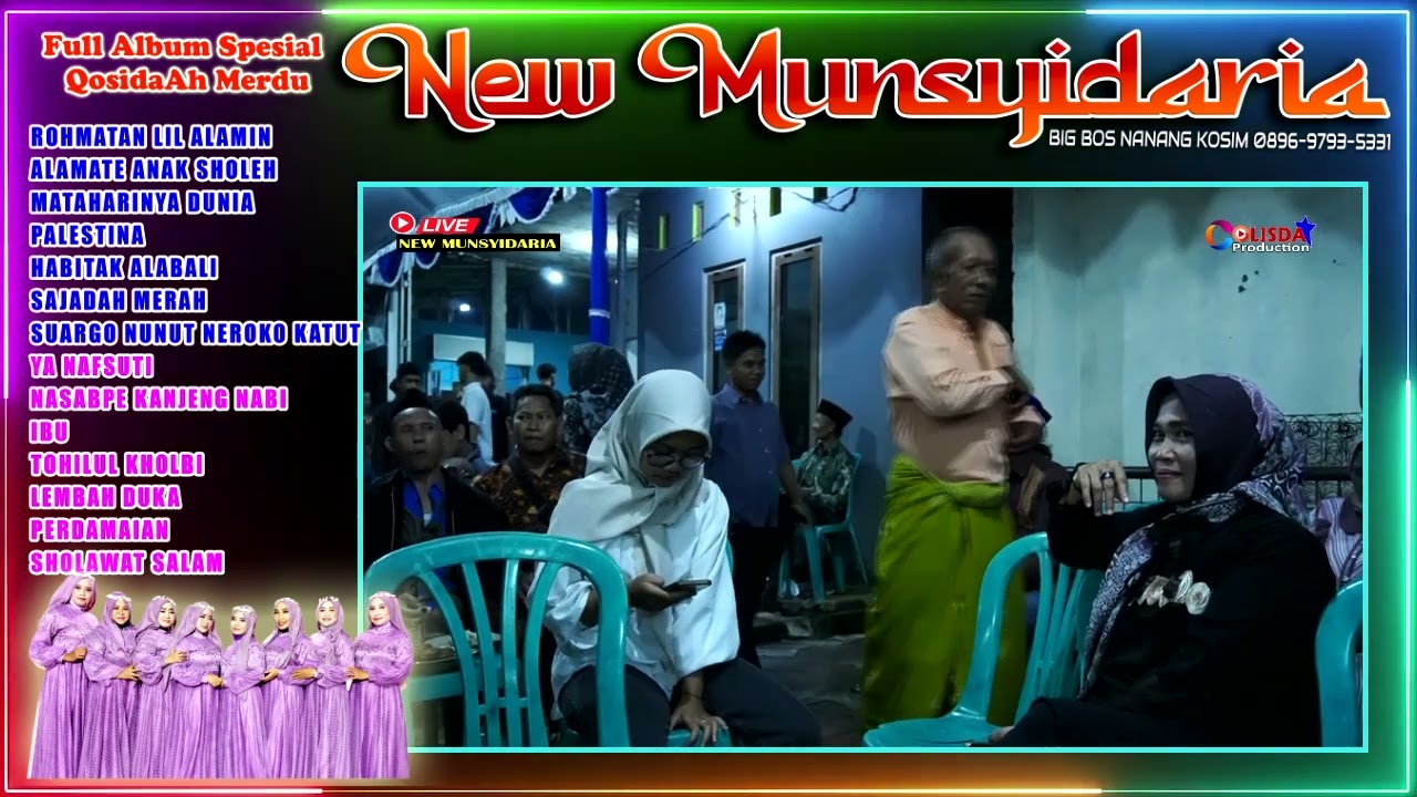 KOLEKSI KOSIDAH PUTRI NEW MUNSYIDARIA 2024 LIVE PLAMONGANSARI PENDURANGAN SEMARANG
