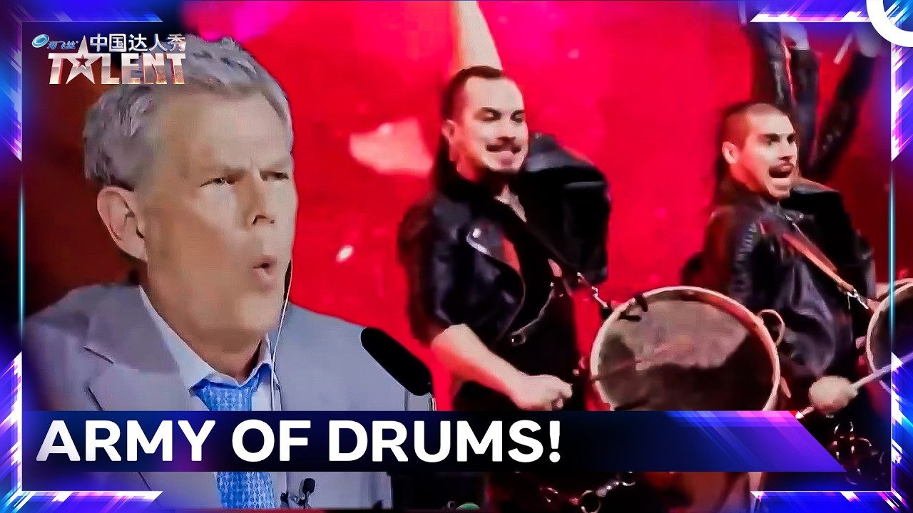 100 Drummers, 1 Soul: This Performance Will Give You Chills! | 中国达人秀