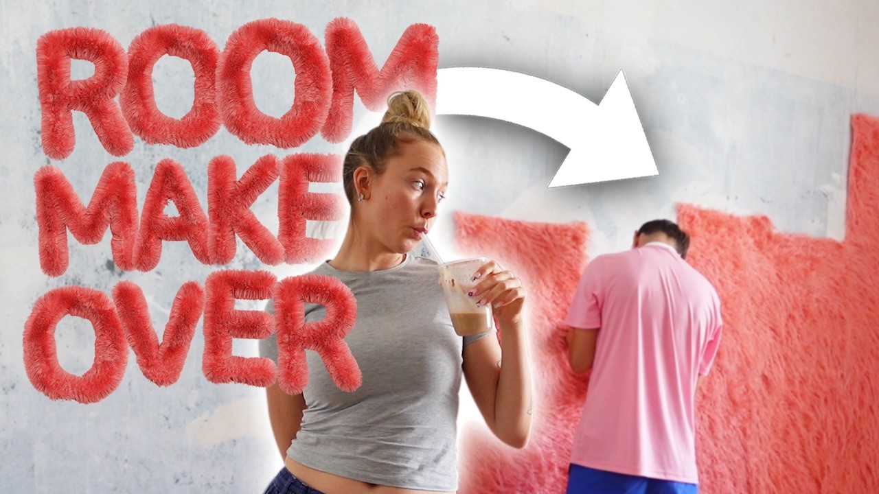 ich verwandel meine wand in ein haustier 🏠🧚🏼*room makeover in der neuen wohnung*| CARAMELLA