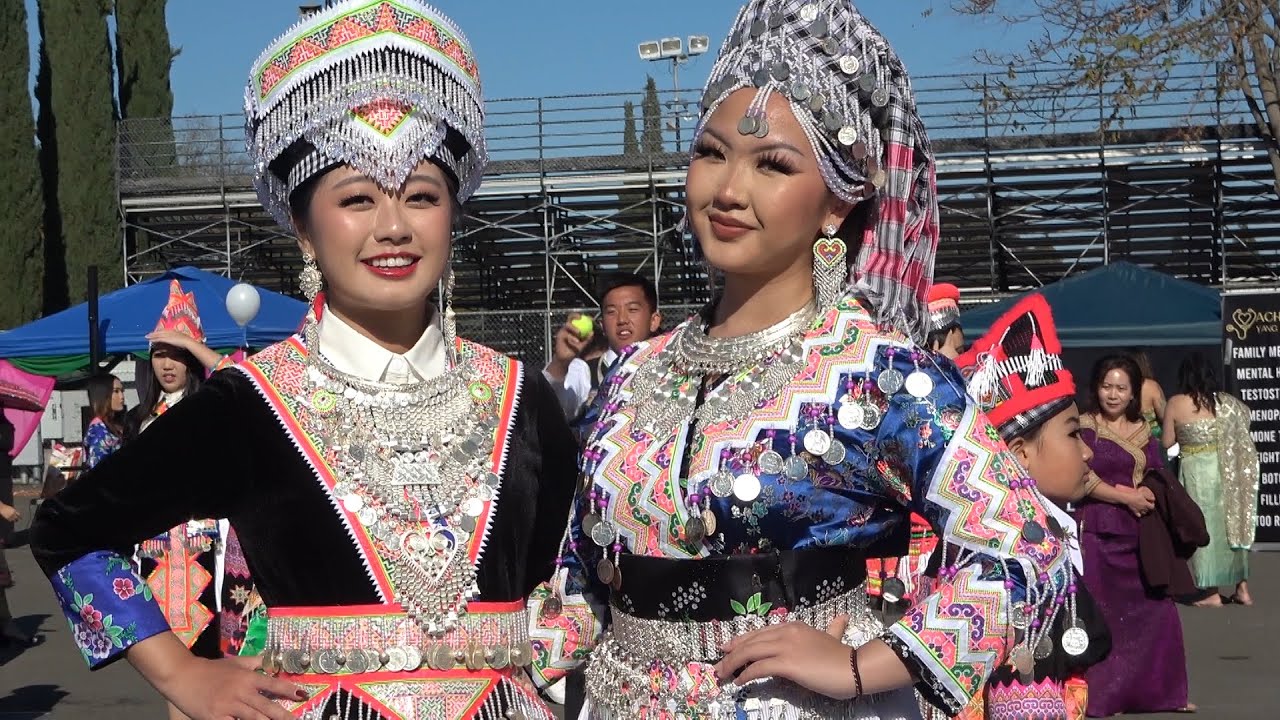 Sacramento Hmong New Year 2024 day 3 ntxhais Hmoob  zoo nkauj tiag tiag