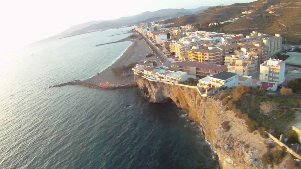 HD CAM - Flight from Calahonda to Torrenueva (Spain)