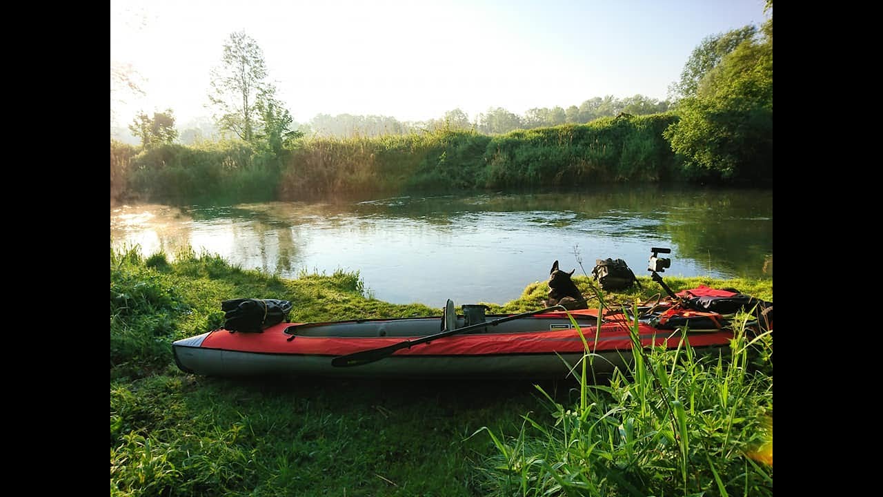 4 Flüsse Kajaktour von Rosenheim bis Wasserburg