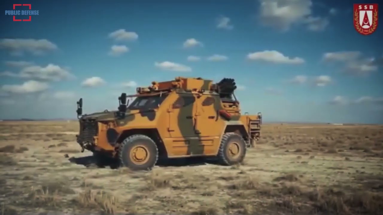 The BMC Vuran has Integrated with a Multiple Launch Rocket System and Successfully Test Firing