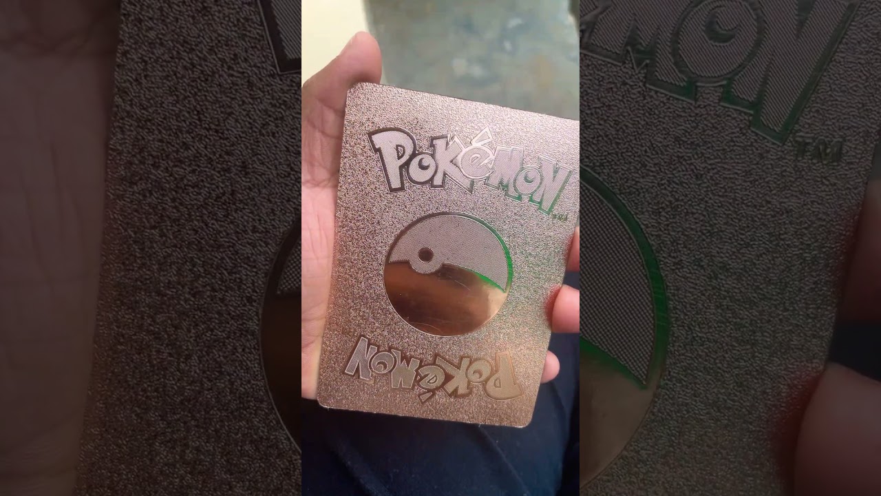 Who can beat this #pokemon copper card #shortvideo