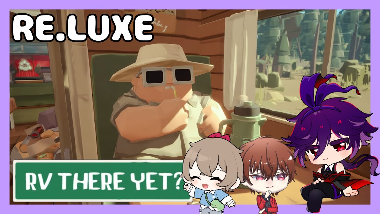 【RV There Yet?】RE.LUXEメンバーでやっていくよ✨　久しぶりにキャンピングカーに乗るぞ！