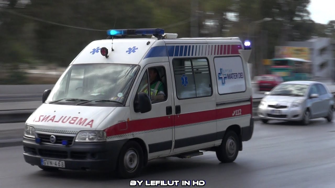 [Malta] | Ambulanza Mater Dei Hospital | compliation