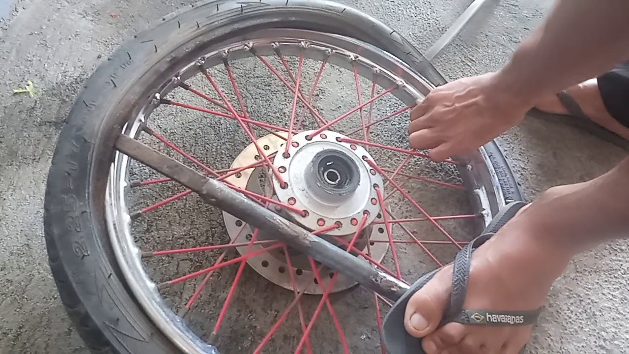 pano mag tanggal ng buong gulong ng motor