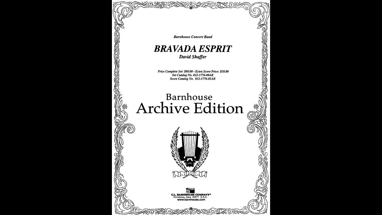Bravada Esprit - David Shaffer (Full Audio)