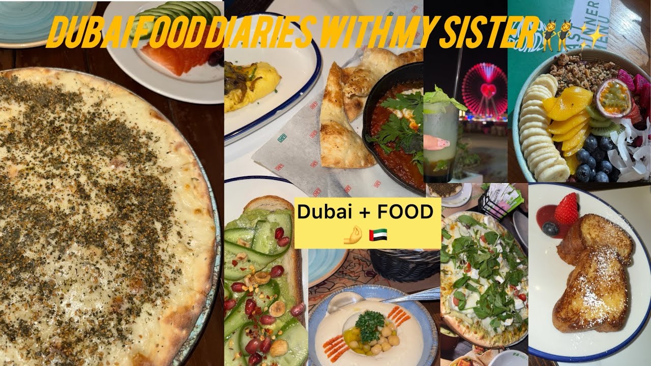 Dubai,food, sister time 👯‍♀️🤌| What we are in Dubai 🇦🇪 🥘