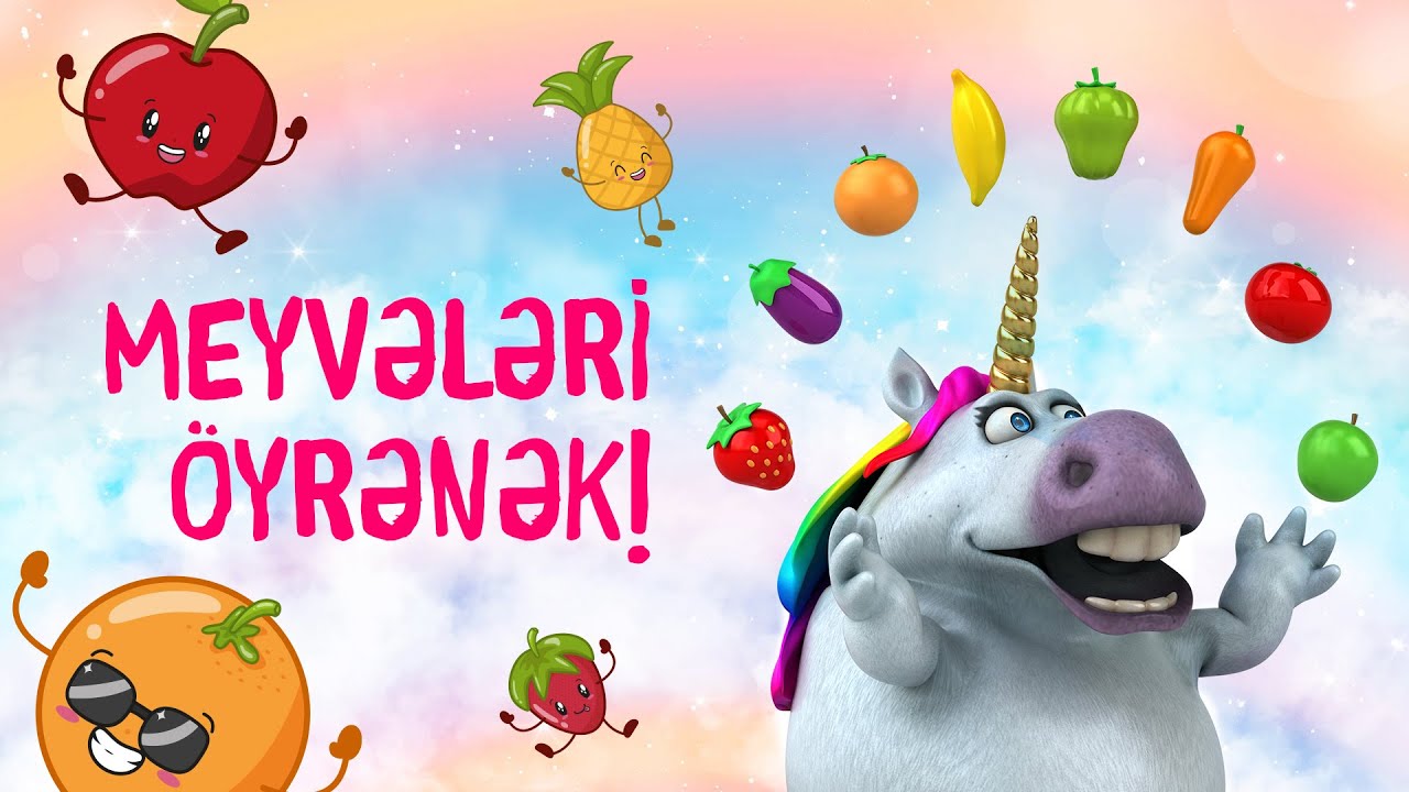 İNGİLİS DİLİNDƏ MEYVƏLƏRİ TANIYAQ! (Azərbaycan dilində qarşılığı ilə) #4