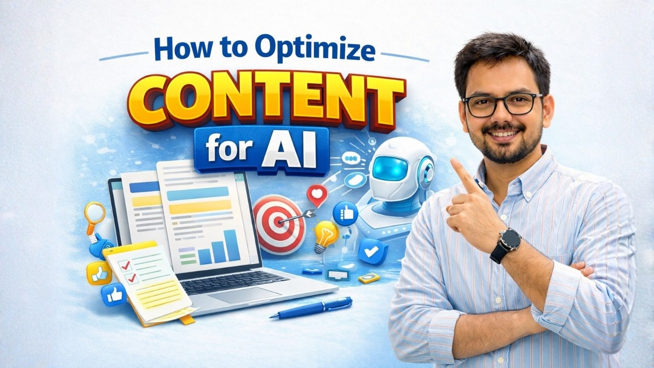 How to Optimize Content for AI Ranking | AI SEO Strategy Step by Step (Hindi)