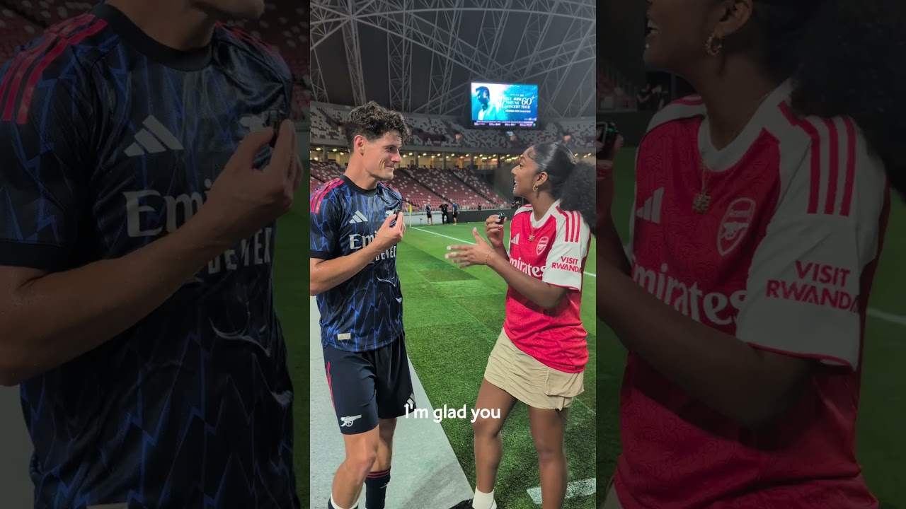 CHRISTIAN NORGAARD ON SETTLING IN AT ARSENAL