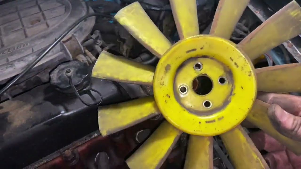 Classic mini Revival Cooling fan and radiator Removal part 3