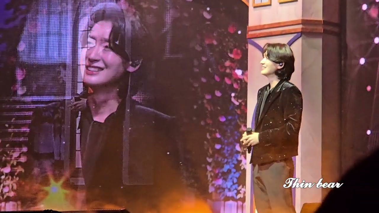 스카이캐슬 입성.  심장 터져버리는 오프닝 무대 #김용빈 #팬미팅 밤공연