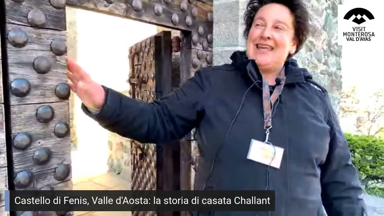 Visita guidata al Castello di Fenis, Valle d'Aosta, per #valdayasindiretta