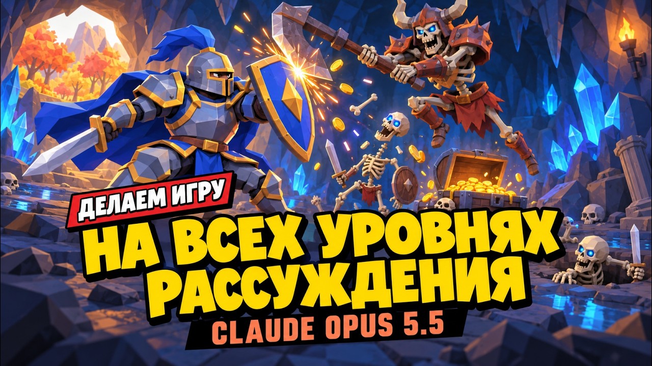 Opus 5.5 Extra High дороже Low в 9 раз. А игра лучше?