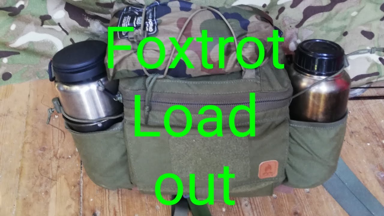 Helikon Tex Foxtrot Mk 2 || Helikon Tex Poncho || Load Out || bushcraft