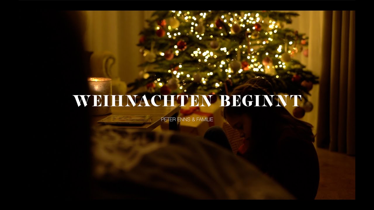 Weihnachten beginnt | Peter Enns & Familie  (Lyric)
