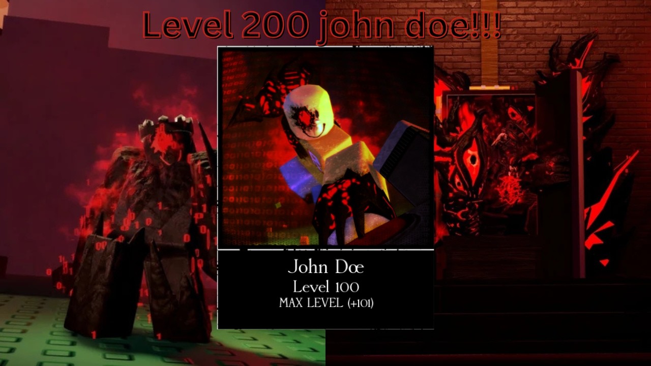 BEST LEVEL 200 JOHN DOE IN THE WORLD | Forsaken