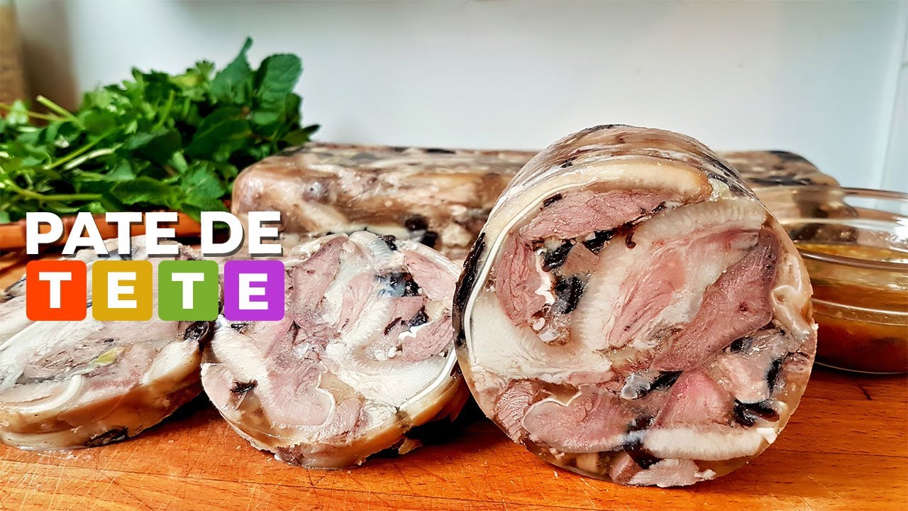 วิธี​ท​ำหมูยอหนาว​ ​หมู​เย็นเวียดนาม​ -​ ຫມູ​ເຢັນ, ຫມູຫນາວ GIÒ THỦ - Pâté de tête Vietnamienne