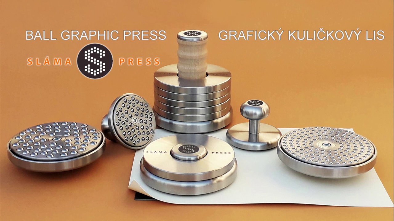 SLÁMA PRESS, grafický kuličkový lis a jeho autor. www.slamapress.com