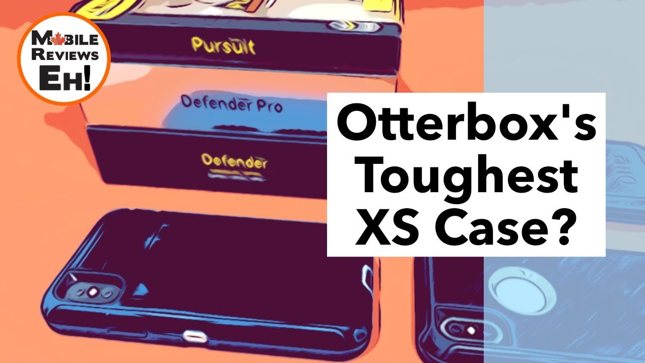 Otterbox Defender PRO vs. Otterbox Defender vs. Otterbox Pursuit - iPhone XS Tough Case Comparison