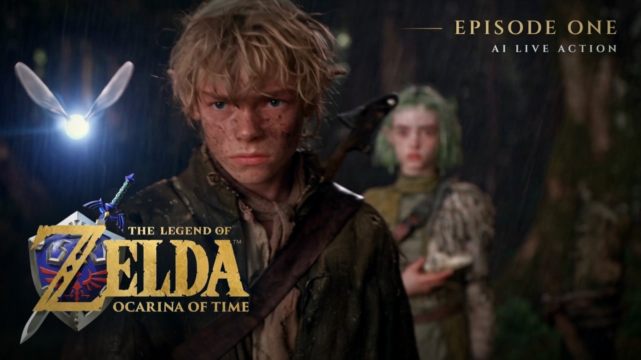 The Legend of Zelda: Ocarina of Time Full Film &mdash; Link's Origin