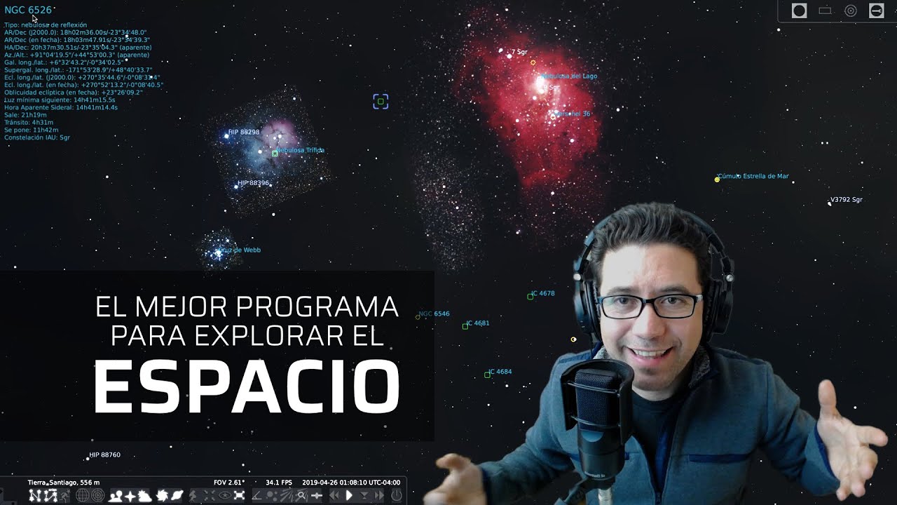 El MEJOR programa para explorar el ESPACIO. Stellarium #AstroTurorial