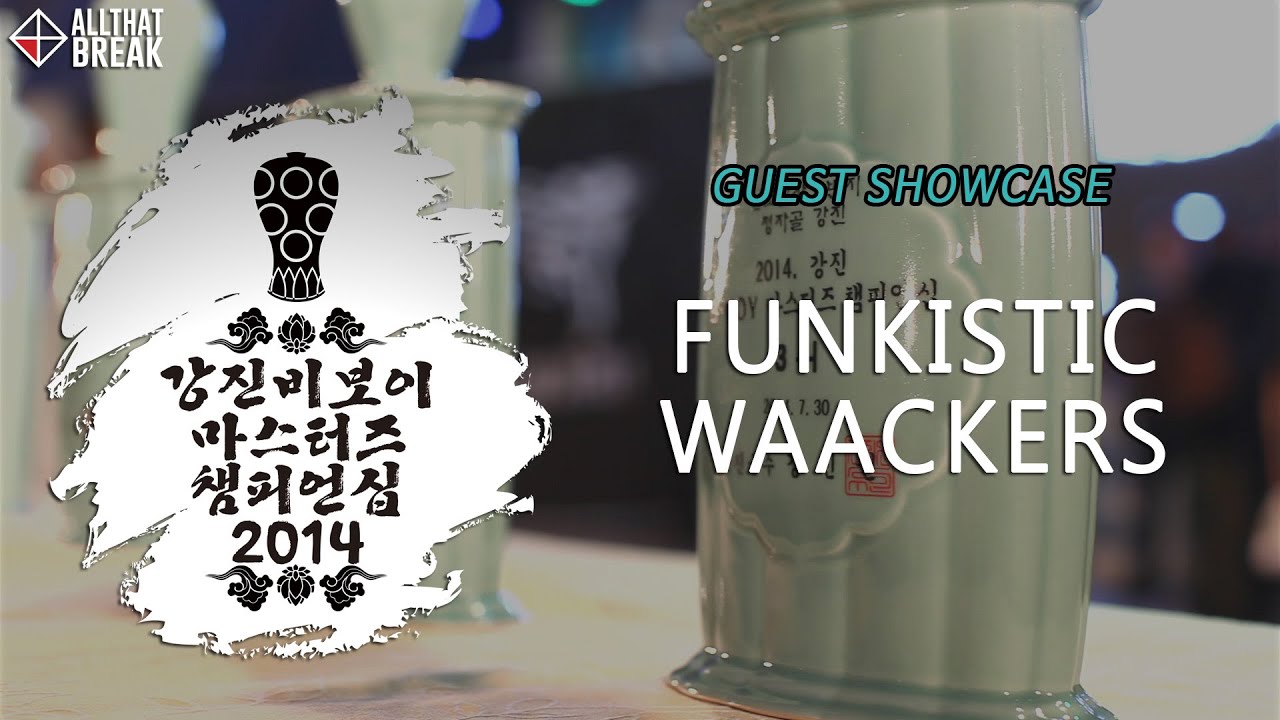 Funkistic Waackers - Guest Showcase / Gangjin Bboy Masters 2014 / Allthatbreak.com