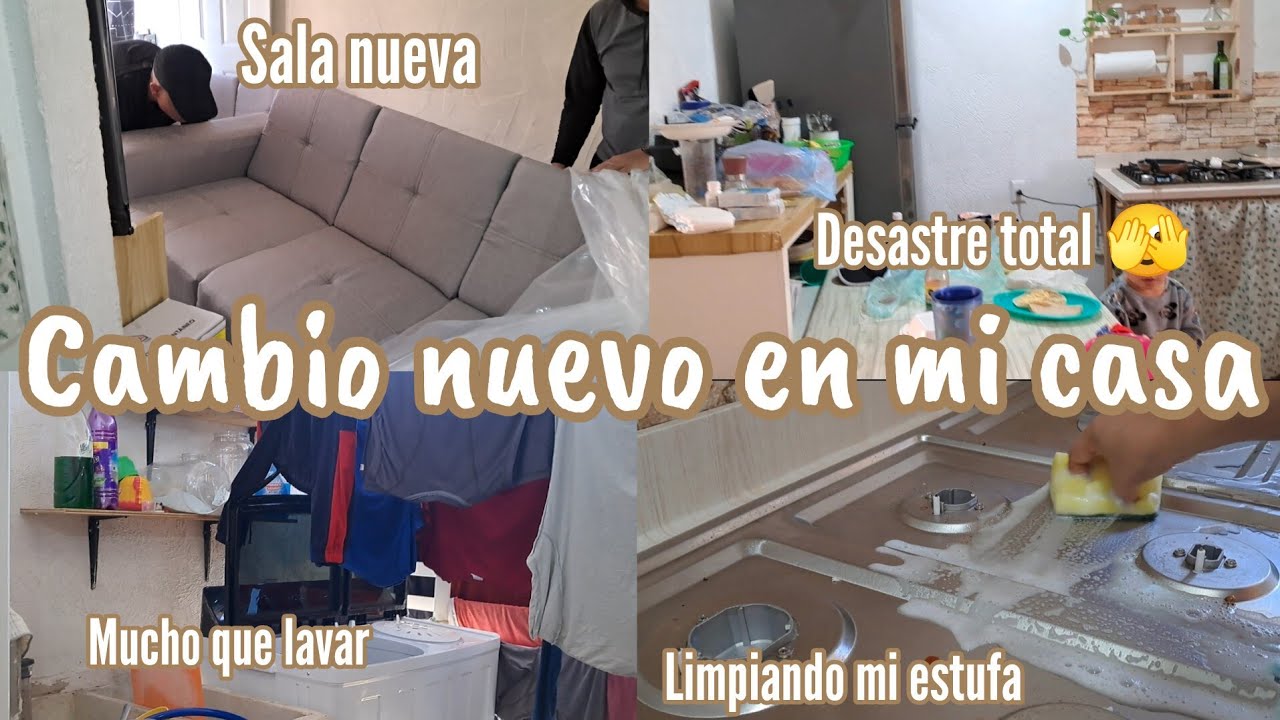 ✅️Tenemos sala nueva 😆💖 un dia de rutina🙏 no te rindas todo pasa.