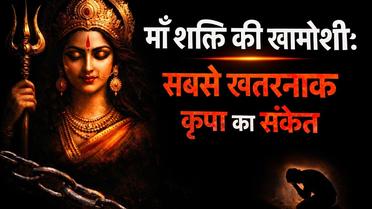 ||माँ शक्ति की खामोशी: सबसे खतरनाक कृपा का संकेत||