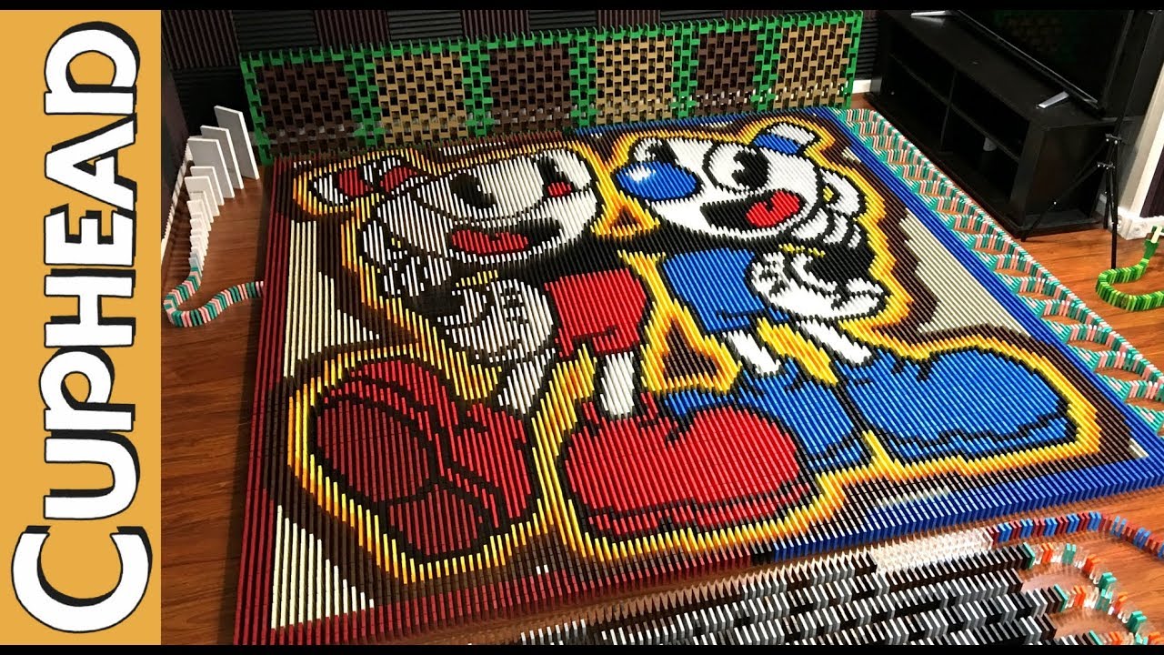 Cuphead & Mugman (IN 22,734 DOMINOES!)