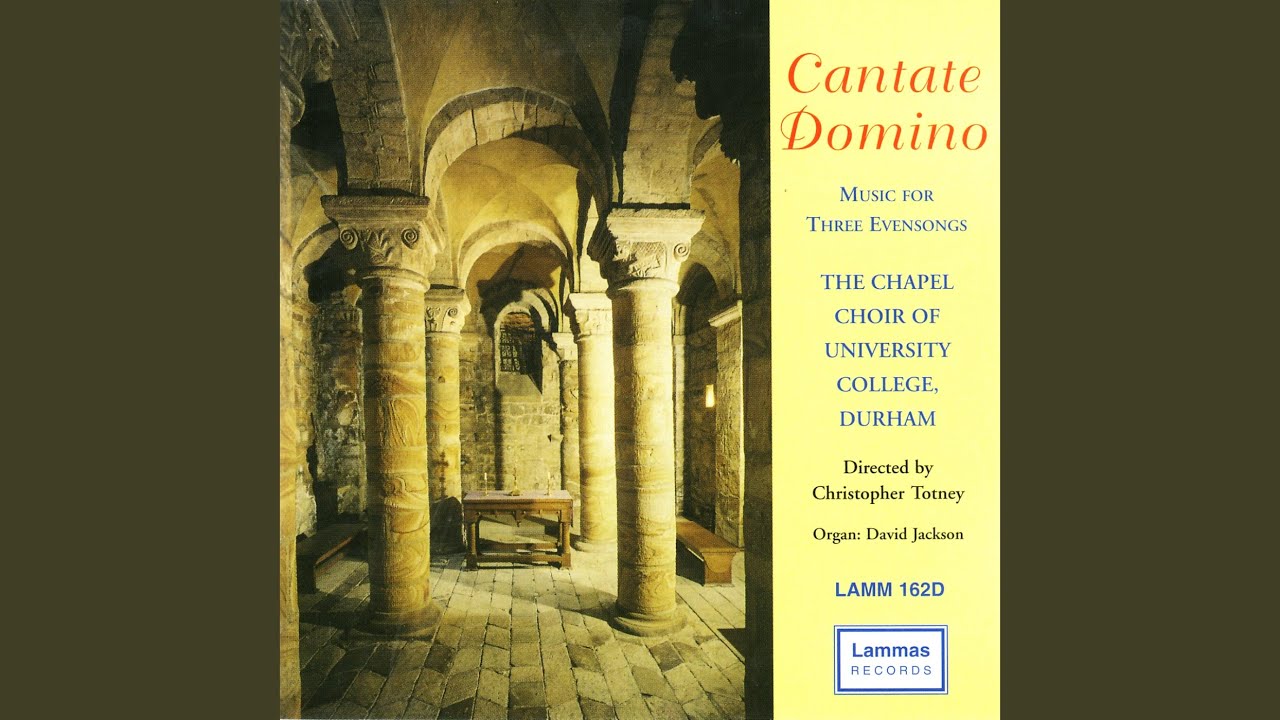 Magnificat from the Evening Service for four voices