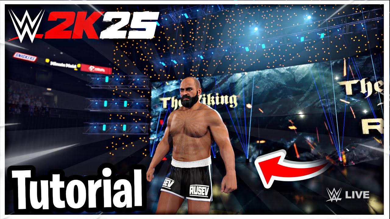 WWE 2K25: Как получить Русева